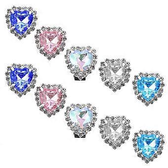 12 stuks Strass Schoenveters Clips DIY Schoen Charm Clips Schoenveters Decoratie