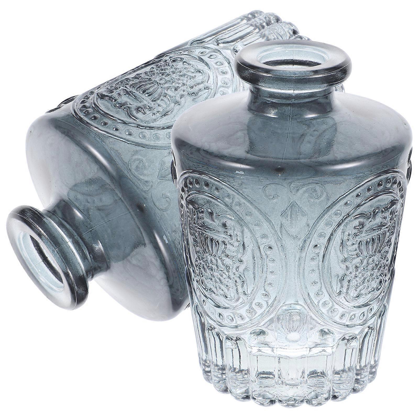Glasflaskor med aromaterapi för eterisk olja för förvaring 2 st