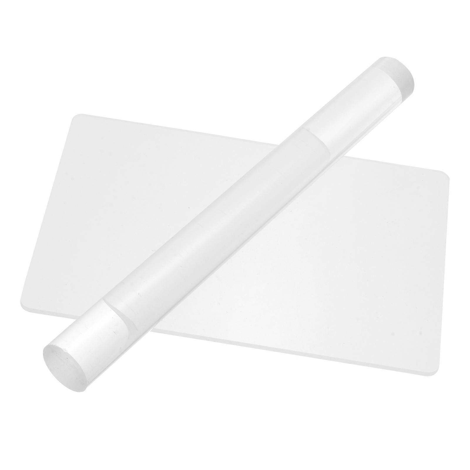 Clay Roller Acrylic Clay Tools for Polymer Modeling 2Pcs Pack