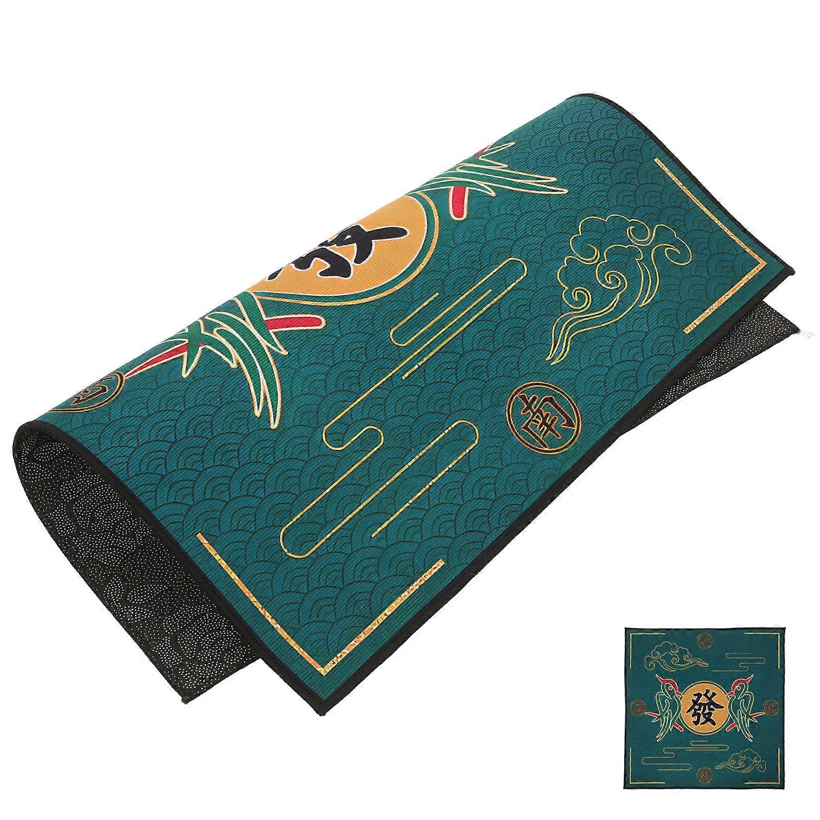 Mahjong Table Cloth Soundproofing Performance with Mahjong Table Cover