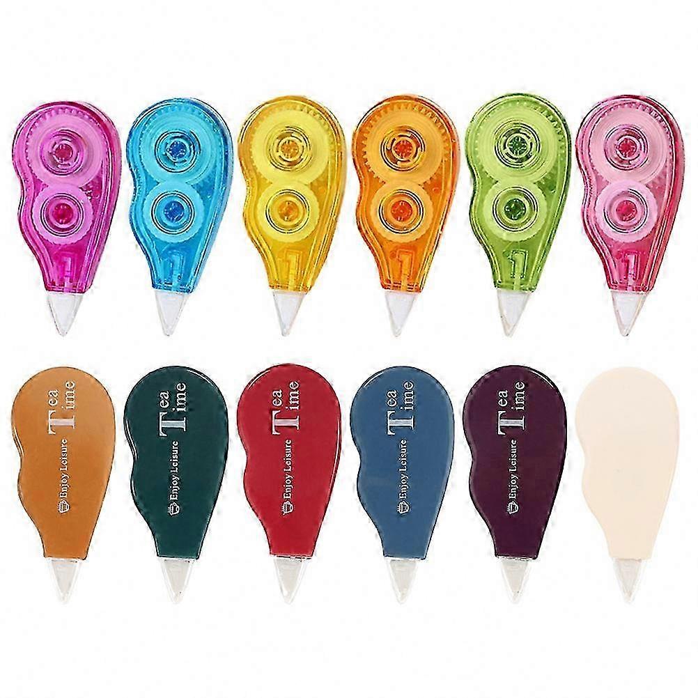 Classroom Correction Tape for Students 12-Pack Plastic School Use