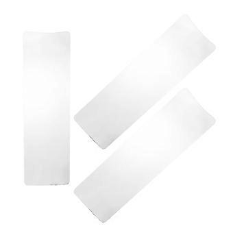 Haarkleuringspatel voor highlights, transparant, 3 stuks