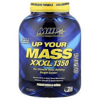 MHP, Up Your Mass® XXXL 1350, Französische Vanillecreme, 6 lbs (2.728 g)