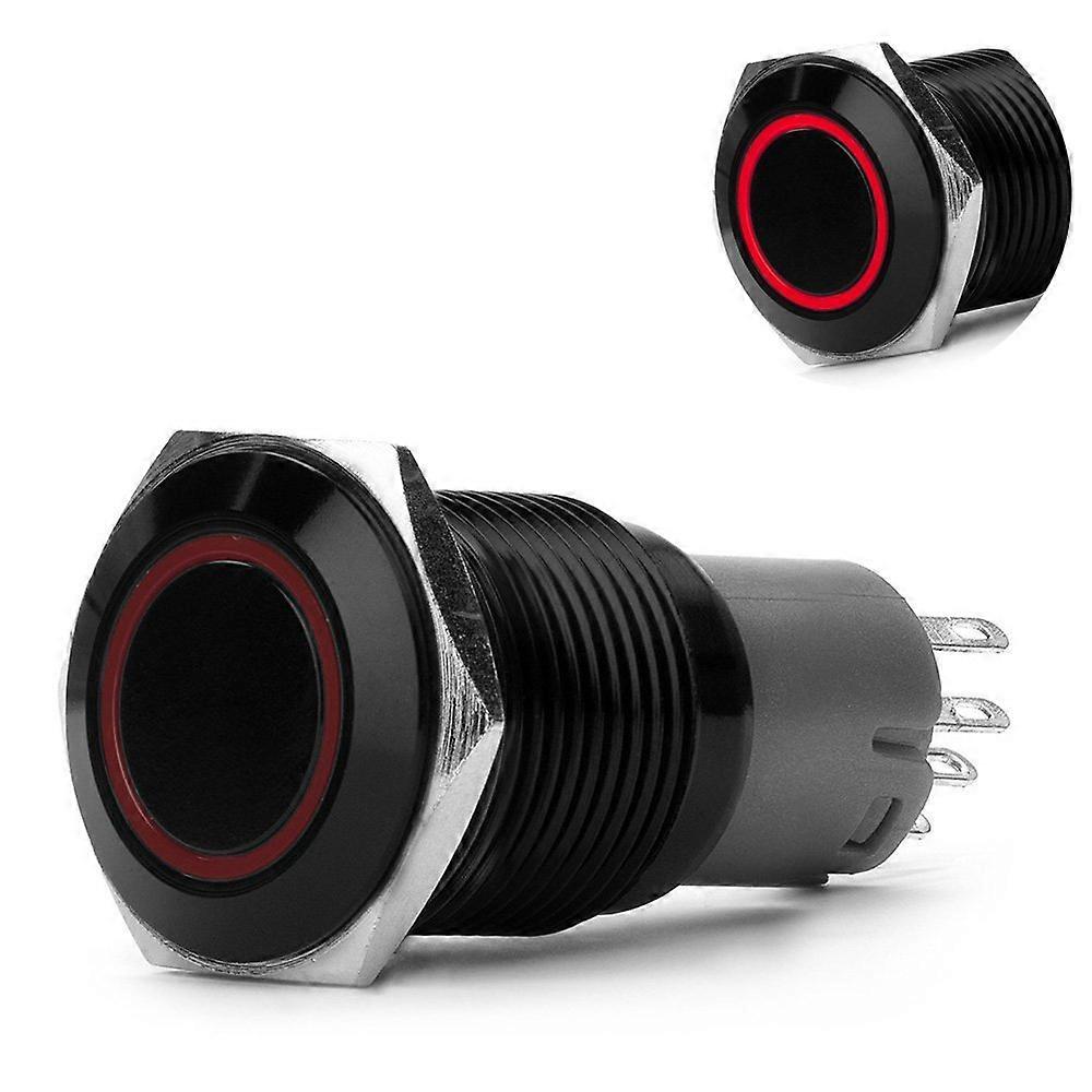 16mm 12V Red Indicator Push Button Switch