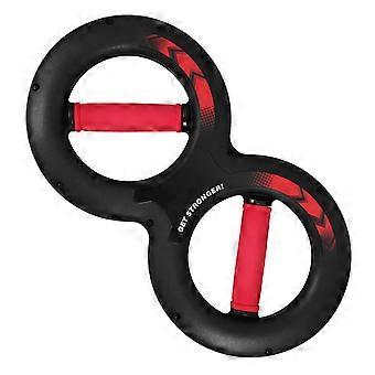 Multifunktions-Handgelenk-Krafttrainer-Gerät mit verstärktem 8-förmigem Griff Kreativer Handgriff Arm verstärktes Gerät (rot, 5 kg)