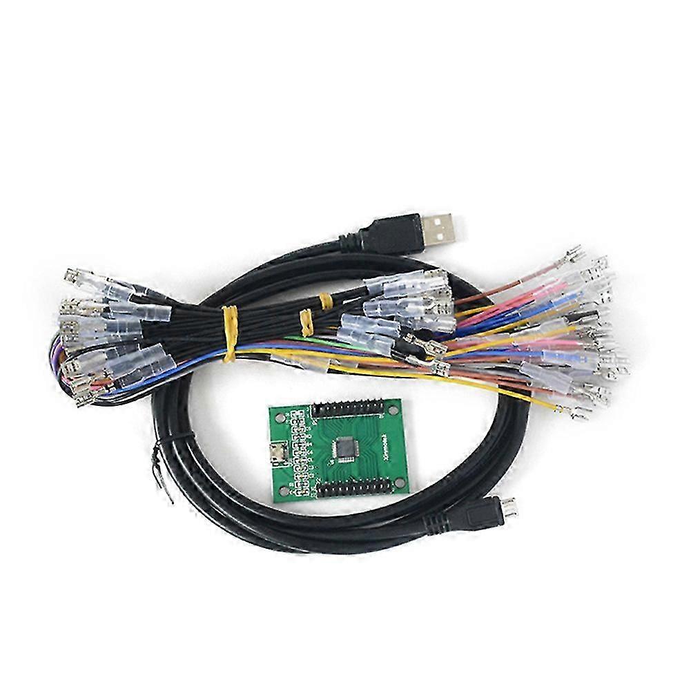 Dual Player Controller PS3 USB JAMMA Controller Board Zero Delay Arcade Game Joystick Controller with Cable