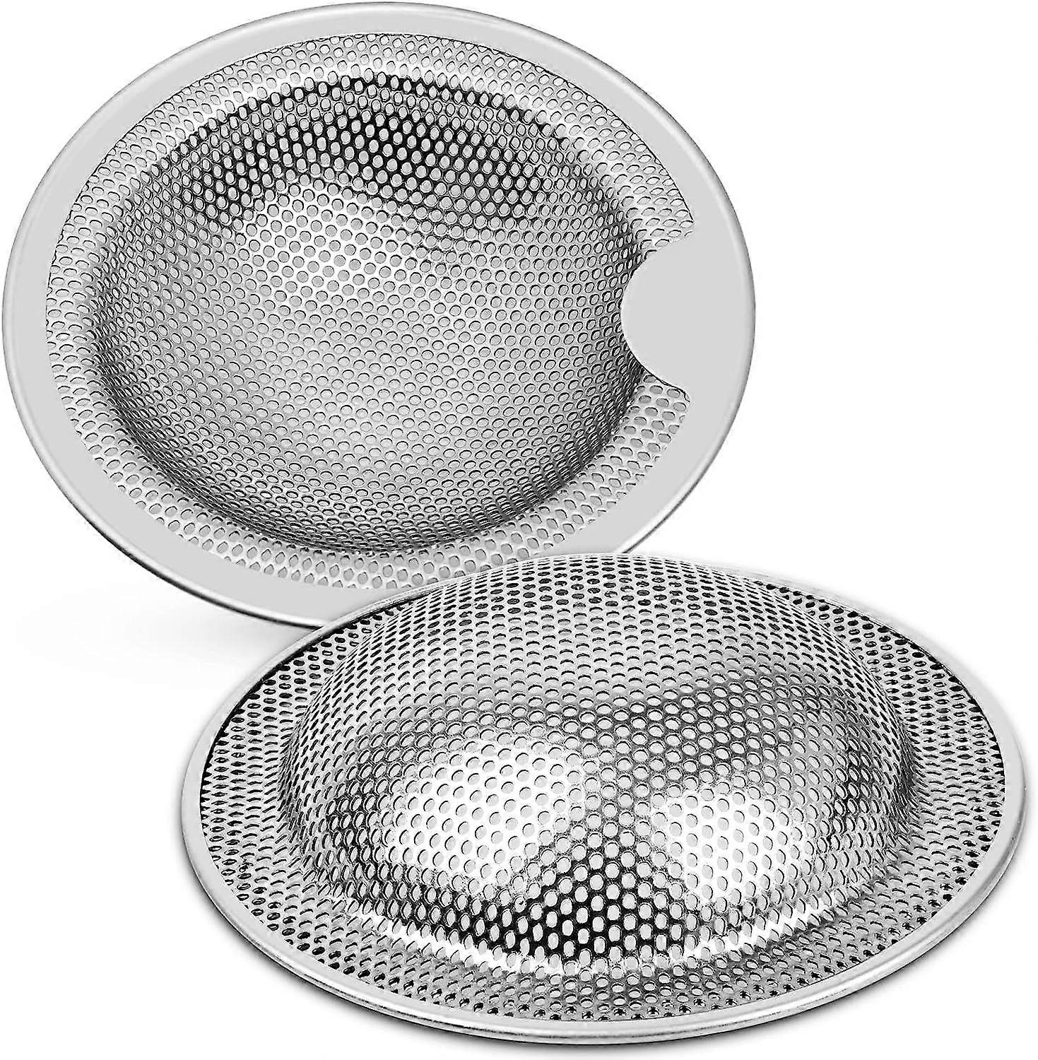 Rostfria diskfiltrar, två delar (7,6 cm)