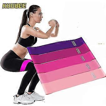 5pcs Resistance Bands Gym Strength Training Fitness Equipment Expander Yoga Rubber Band