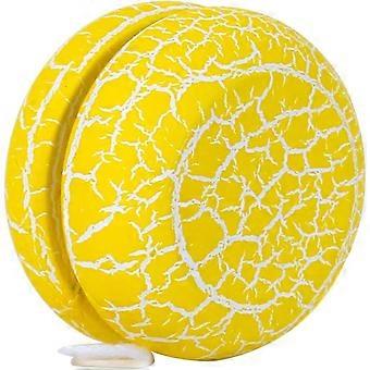 Legno Yoyo Responsive Loop Yoyo Bambini Yo Yos Giocattoli Filo di Controllo per Bambini Bambini Natale Compleanno Festa di Carnevale Premi Favore Giallo