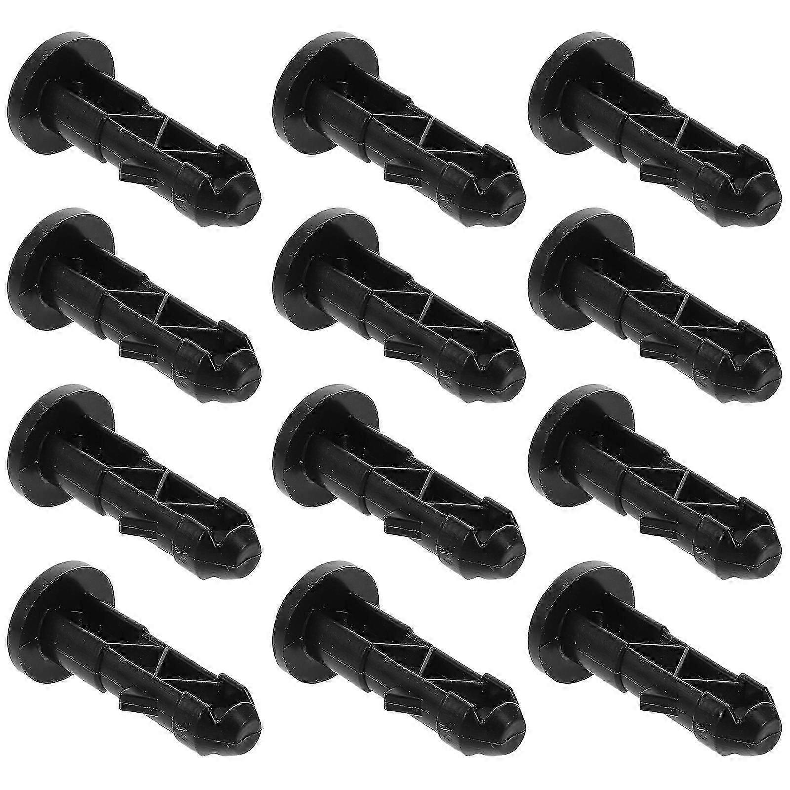 Garbage Can Lock Plastic Latch for Lid Stability 12Pcs Included