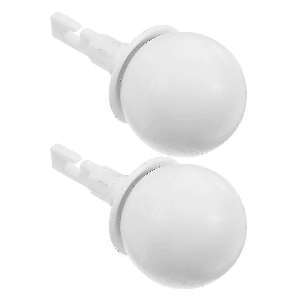 2Pcs Plastic Rolling Cane Tip Blind Cane Ball Head Hook Type