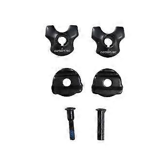 Adapter Clamp compatible with Carbon Saddle Rails 7x9mm Bicycle Seatpost Tube with Oval/Round Clips