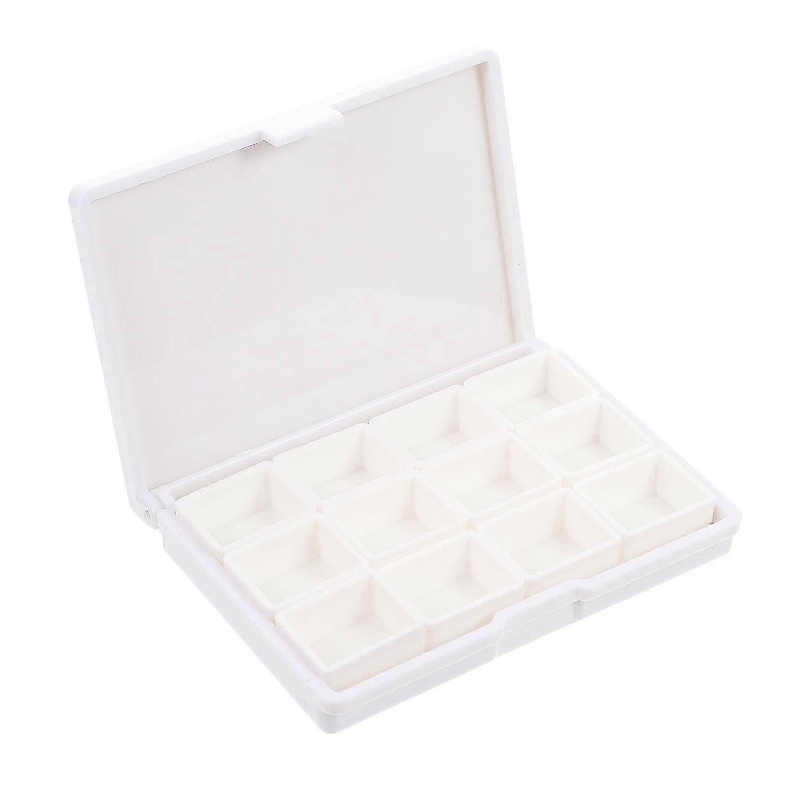 1 Set Solid Watercolor Pigment Packaging Cubes Small Cubes Storage Box