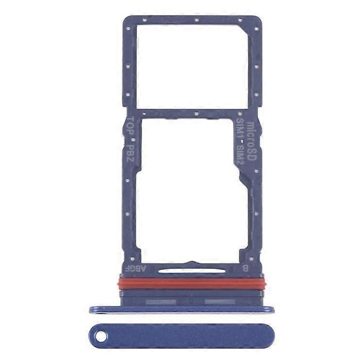 for Galaxy A27 SIM + SIM / Micro SD Card Tray - blue