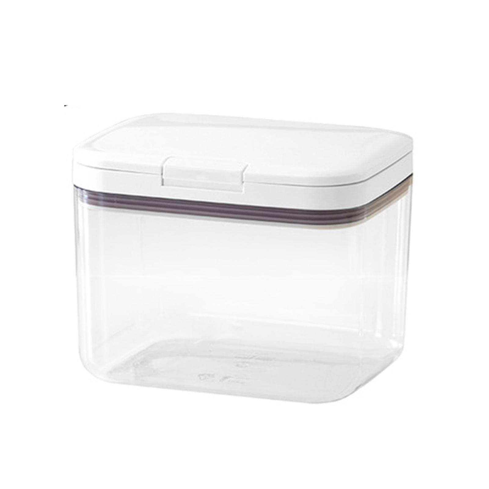 Airtight Sugar Storage Container with Transparent and Stackable Design