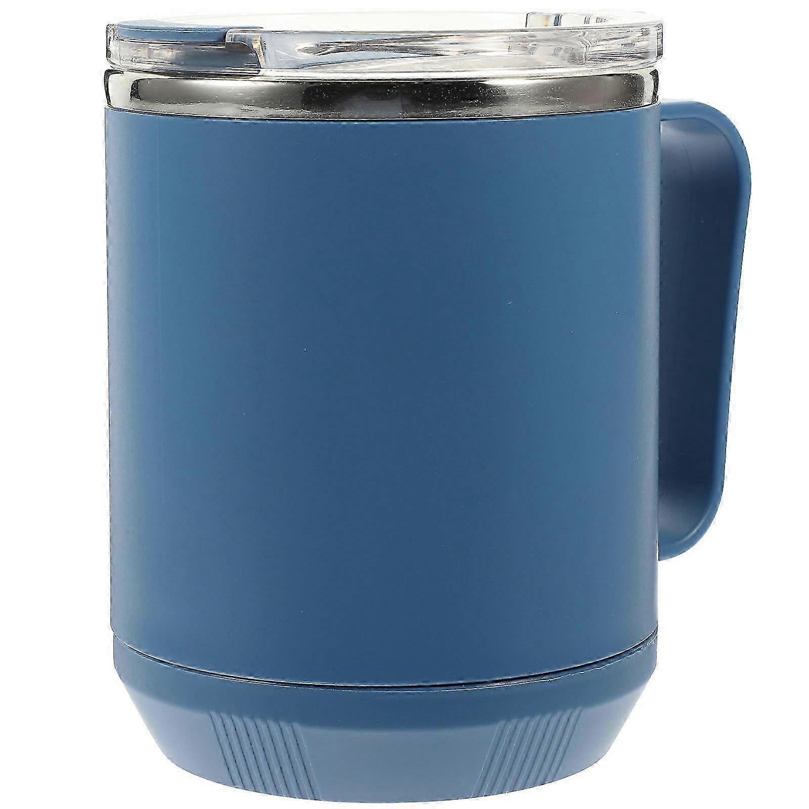 Portable Stainless Steel Coffee Mug for Sealing Function Blue Cup
