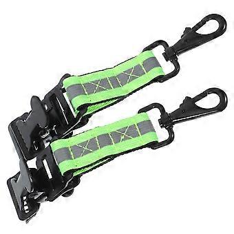 2pcs Feuerwehrmann Handschuhriemen Handschuhhalter Handschuhleine Karabinerhaken Befestigungsriemen Feuerwehrwerkzeuge