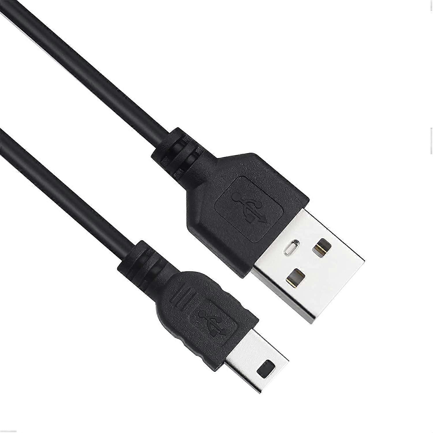 USB 2.0 Mini B Cable 1m Speed Data Transfer Fast Charge for Camera GPS Tablet and Controller