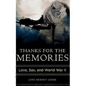 Thanks For The Memories Love Sex And World War Ii - Jane Leder - Hardcover - English Book - History