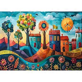 Puzzles PuzzlesFamily PuzzlesColorful Paradise CYQL-420