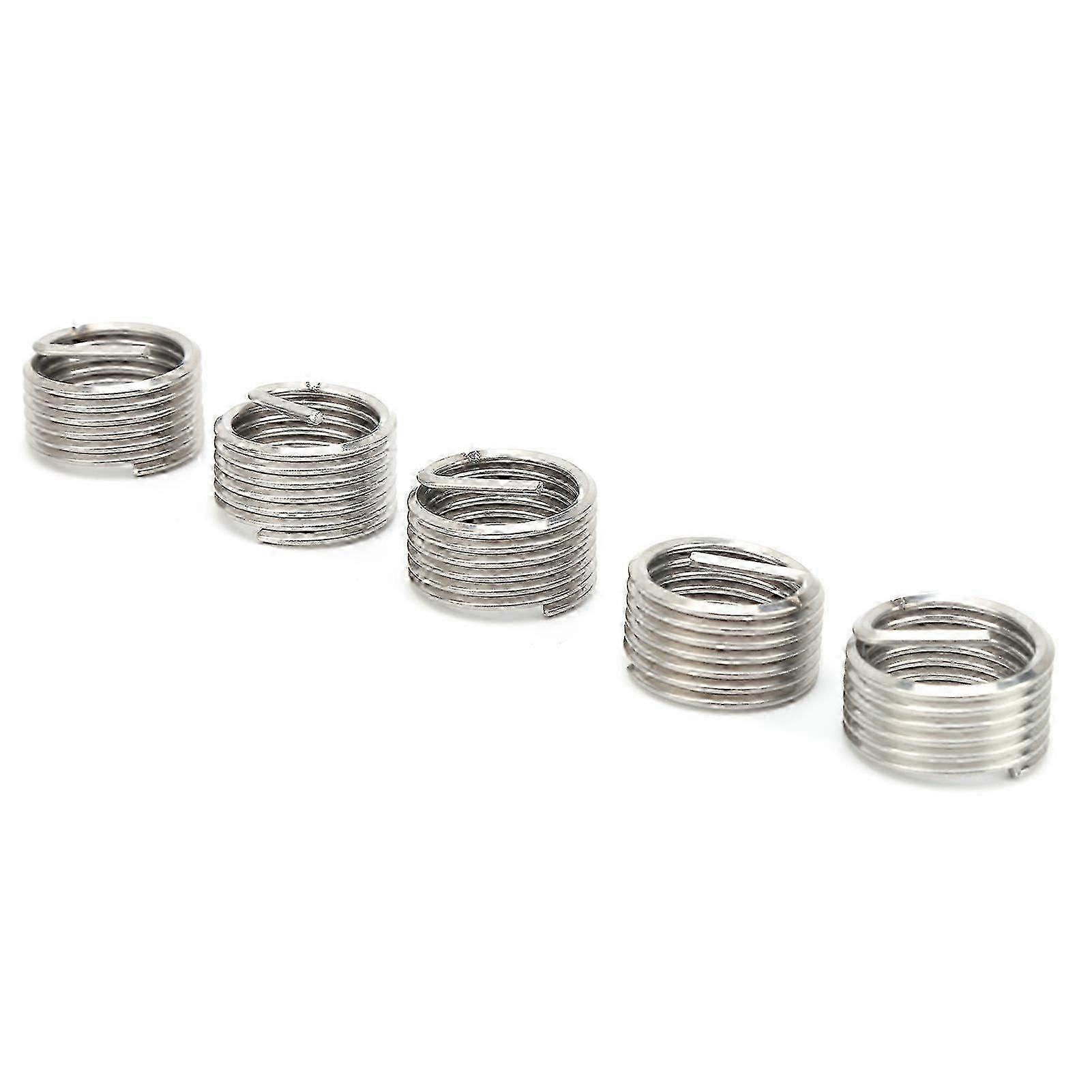 5Pcs Wire Thread Insert Threaded Bushing Socket Screw Hole Repair Protection Tool M22x2.5x1D
