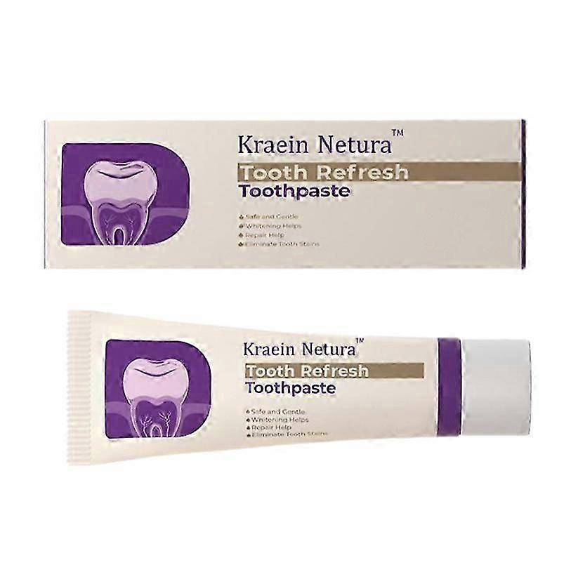 1/2/3x Nature Tooth Refresh Toothpaste, Hydroxyapatite Toothpaste for Sensitive Teeth