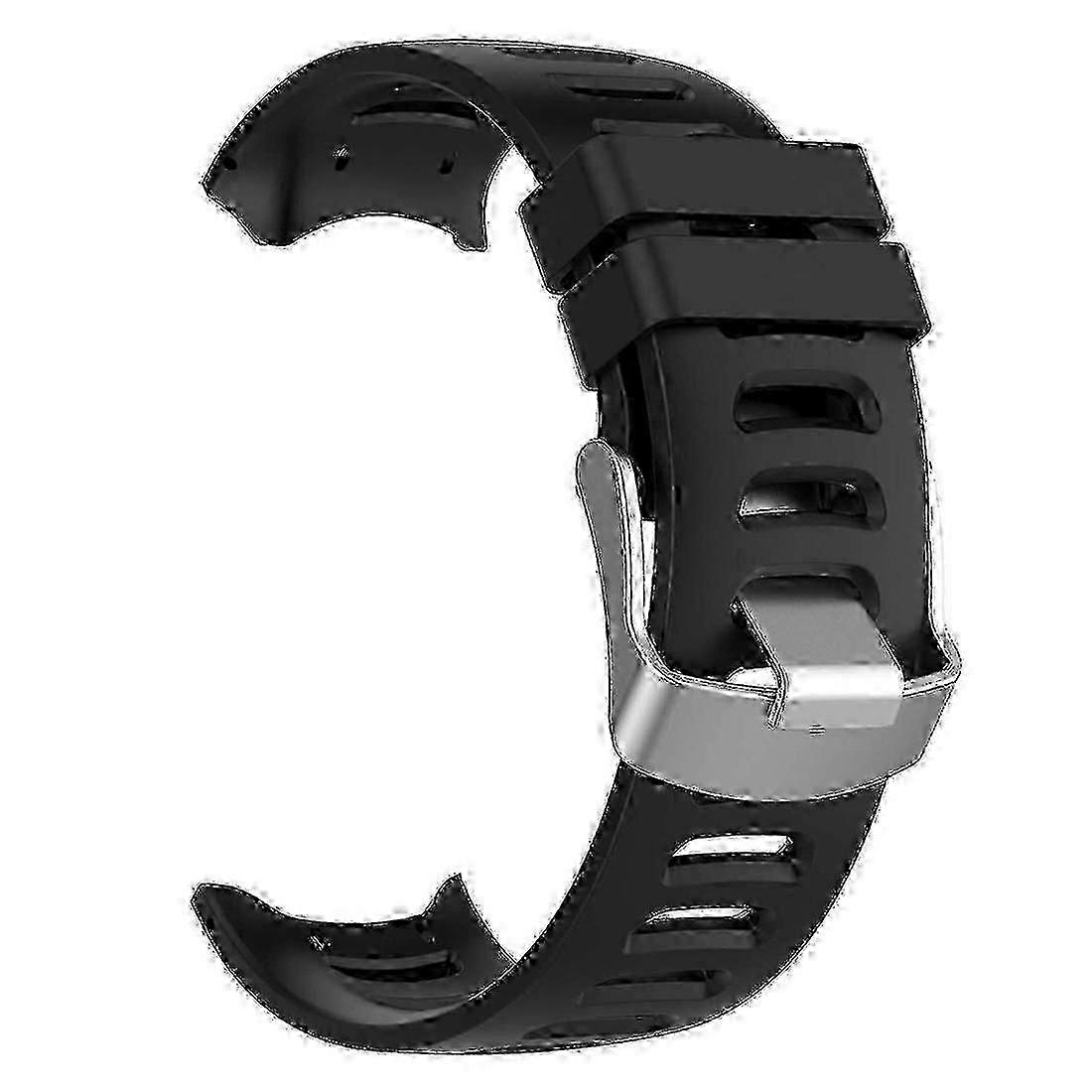Silicone Watch Band Compatible with compatible witherunner 610 Comcompatible withtable Secure Fit Replacement
