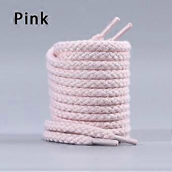 1 Pair Hemp Rope Round Shoelaces 7mm Thick Shoe laces Classic Cotton Weave Canvas Shoelace for Casual Sneakers AF1/AJ