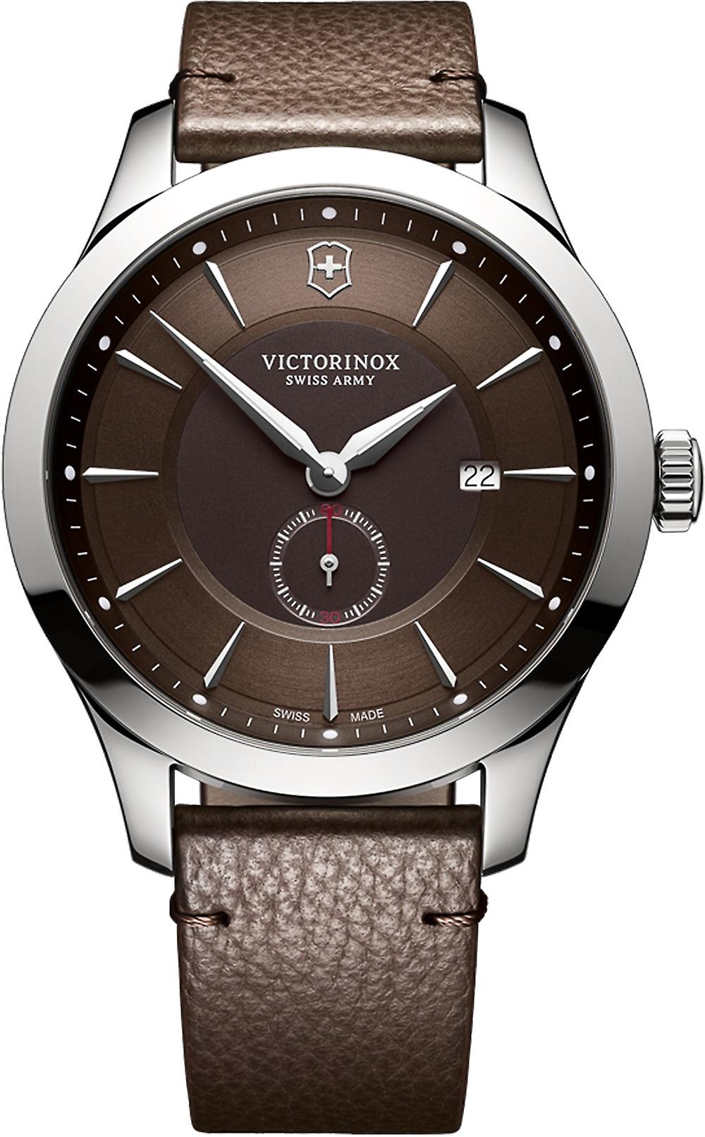 Victorinox alliance Swiss Quartz Analog Man Watch with Cowhide Bracelet V241766