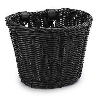 Willow-Weave Bicycle Storage Basket