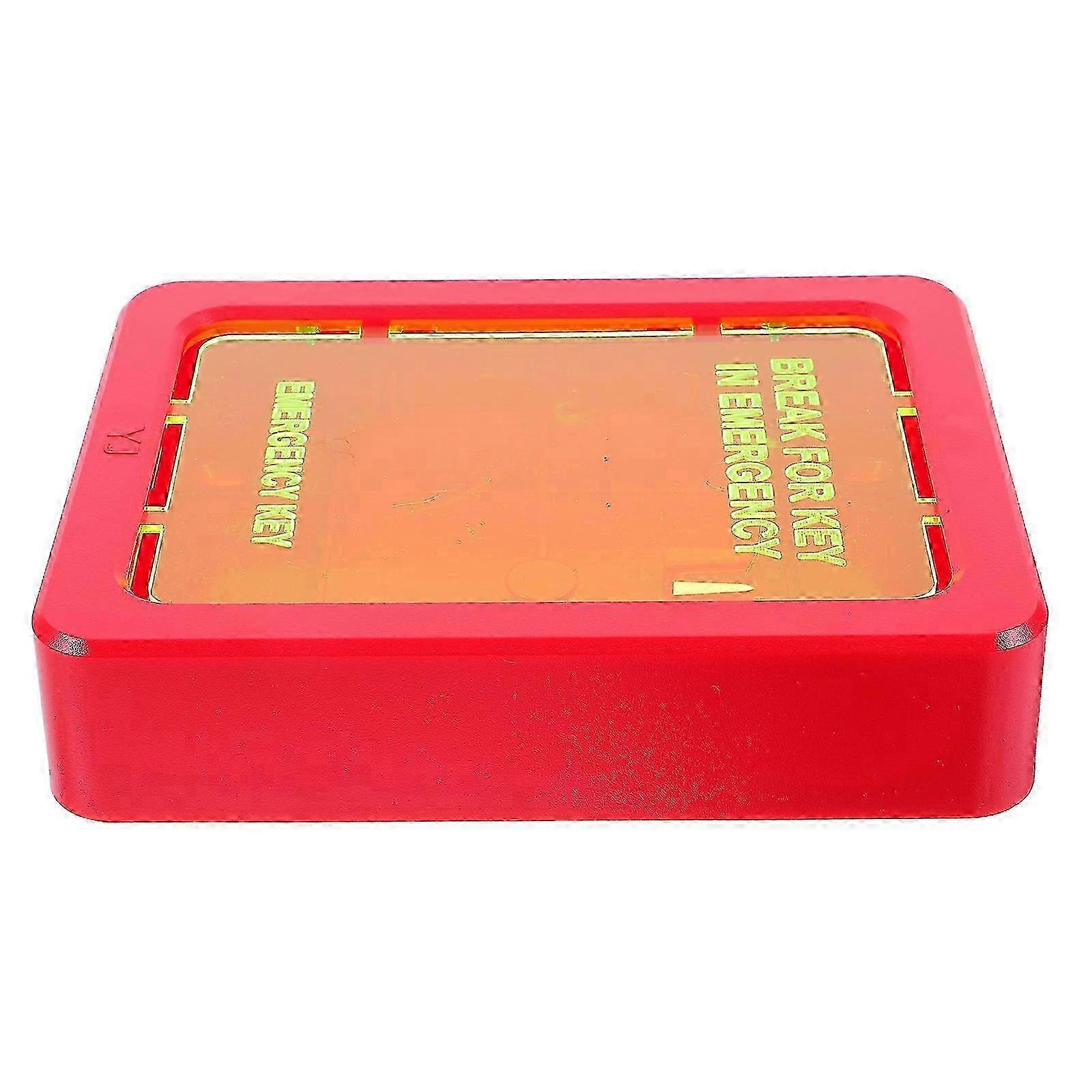 2026 Suitable Wall-Mounted Emergency Key Lock Box compatible with 5Sets Red