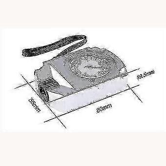2026  Multi-Functional Survival Compass Camping Hiking Compass Finder Distance Calculator Metal Profession