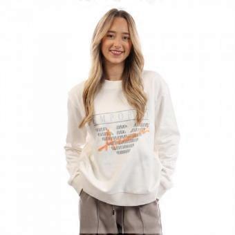 Emporio Armani Womens/Ladies EA7 Logo Cotton Sweatshirt