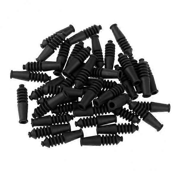 Black Soft Rubber Cable Ferrules