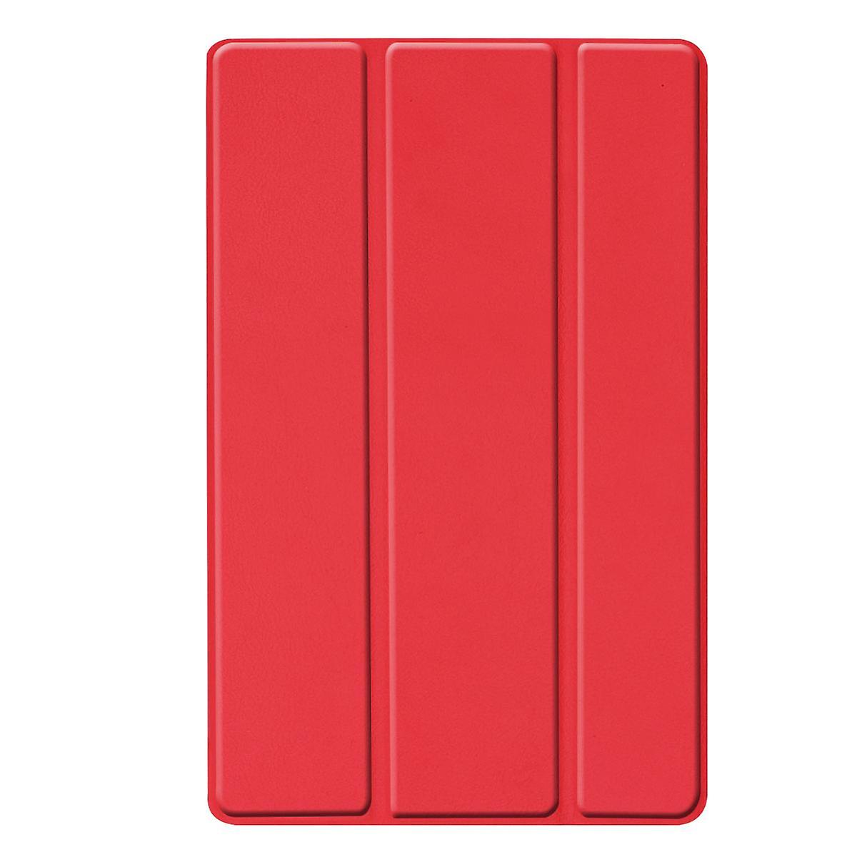 For Galaxy Tab A 10.1 Case 2019 Model T510 T515, Slim And Lightweight Stand Case For 10.1" Galaxy Tab A Tablet Sm-t510 Sm-t515 Released In 2019 - Red