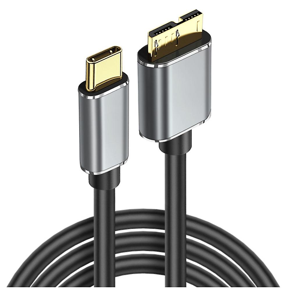 5Gbps USB Type C to -B 3.0 Cable 3A Quick Charging for Laptop Hard Drive Disk Smartphone -B Wire Co