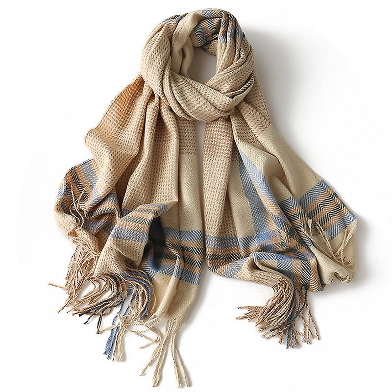 Cashmere Tassels Women's Fall Winter Scarf Blanket Wrap Shawl Stole Warm Soft Z211