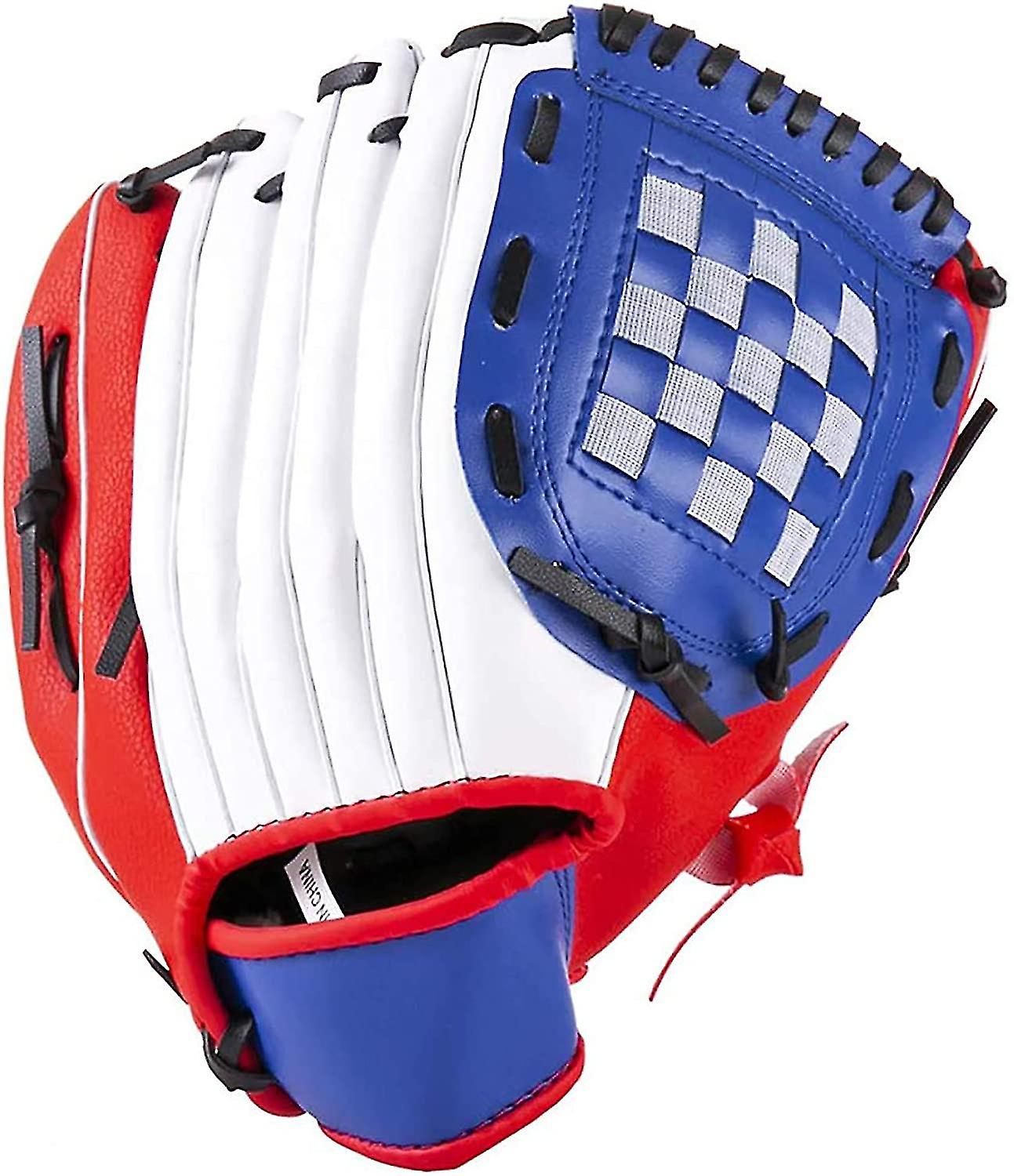 Baseball Glove Softball Gloves With Baseball Pu Leather Adjustable And Comfortable, Adult And Youth Sizes Right Hand Throw-12.5inch