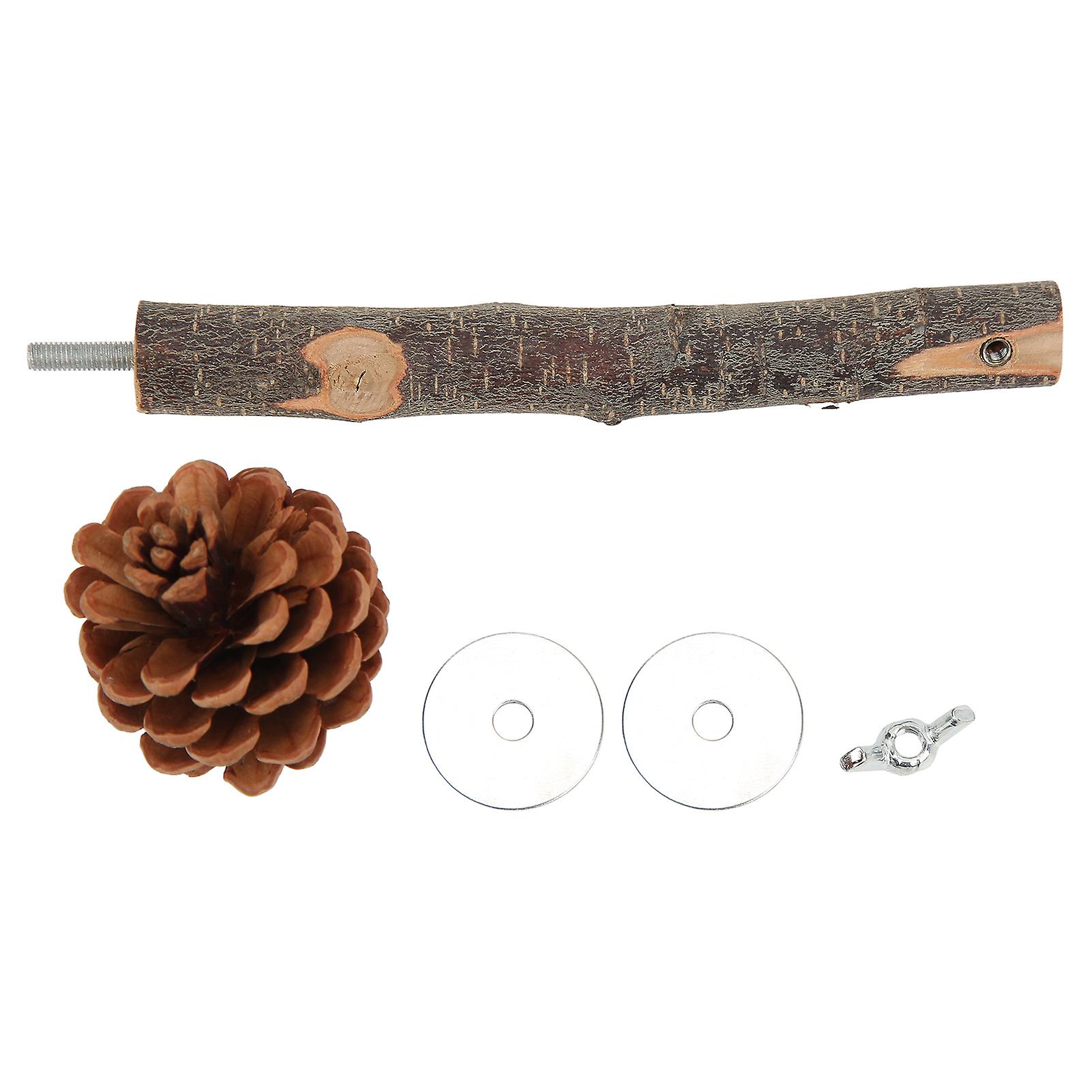 Natural Bird Stand Pole για Παπαγάλους 15cm