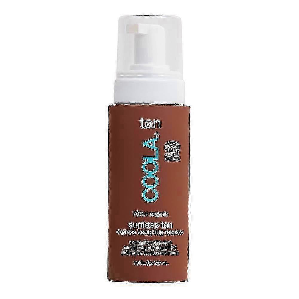 Coola 有机免晒晒黑化妆水，美黑快速身体慕斯，冰镇果汁朗姆酒，7 盎司