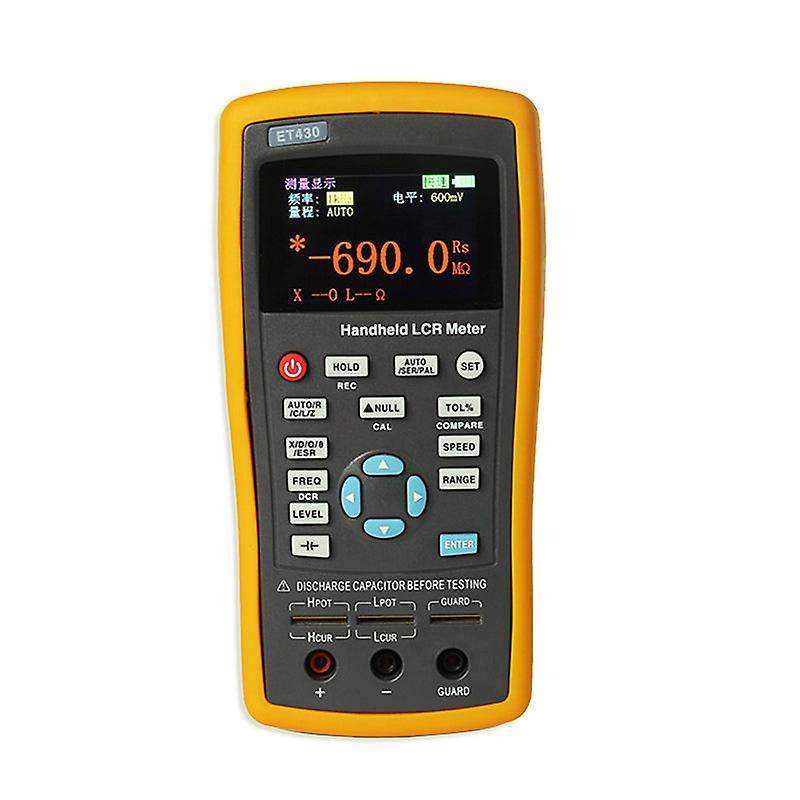 Et430b 100~240v 2.8 Inch Multifunction Handheld Digital Resistance Inductance Capacitance Meter Tester