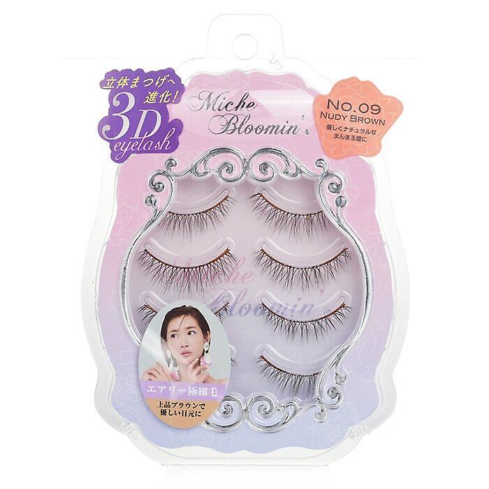 Miche Bloomin' 3d Eyelash - # 09 Nudy Brown 4pairs