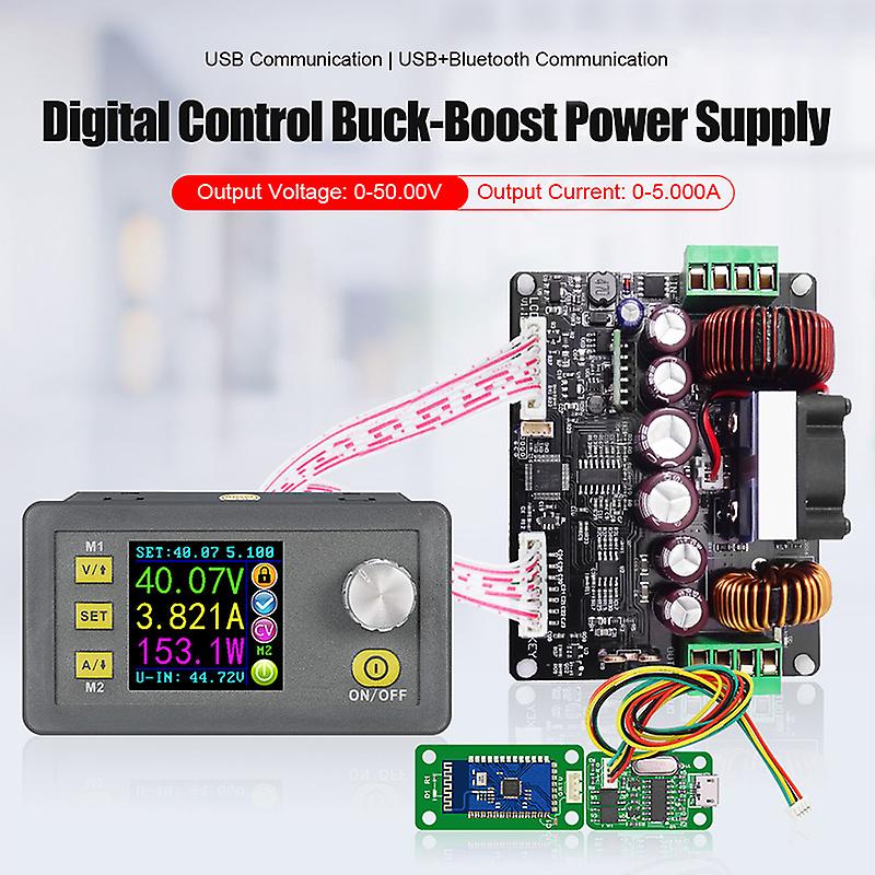 DPH5005 Programmable Digital Control Power Supply Module LCD Voltmeter 50V 5A Buck-boost Converter