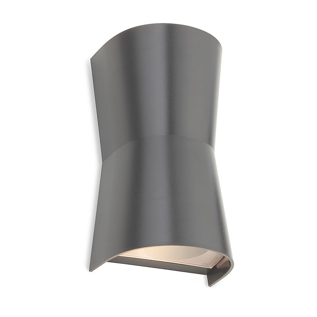 Firstlight Duke Resin 2 Light Wall Graphite IP65
