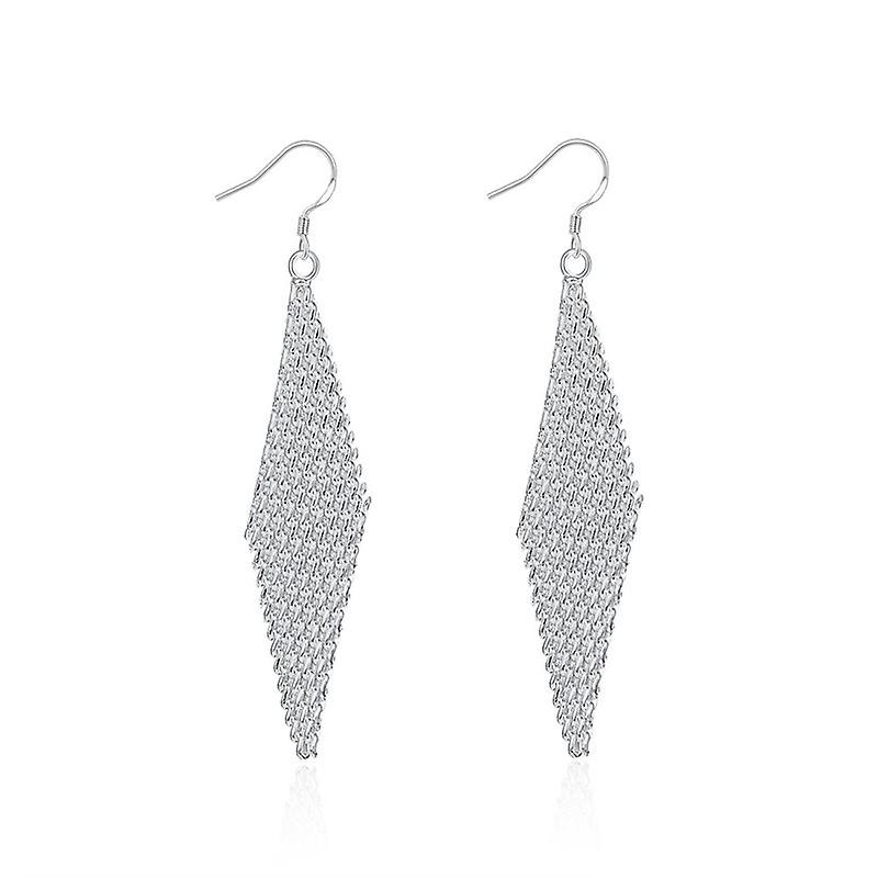 Simple Diamond-shaped Earring Jewelry