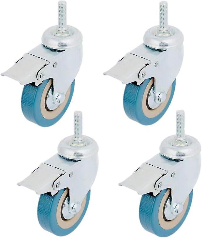 Swivel Caster Wheels Heavy-Duty Non-Marking Polyurethane