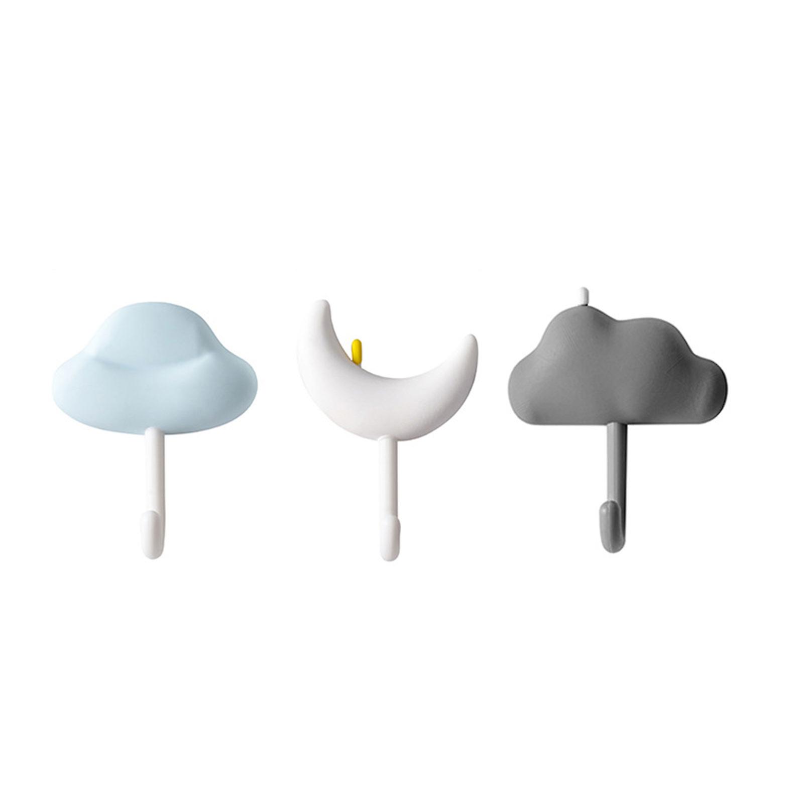 Entryway Decorative Key Hooks No Drilling Self Adhesive Hook