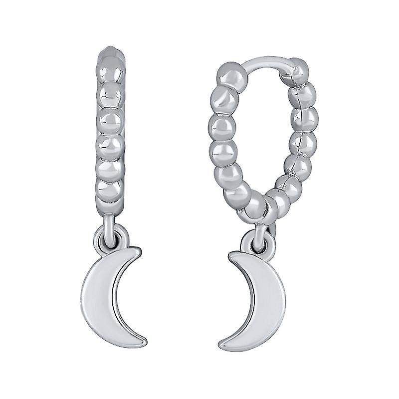 S925 Silver Needle Pendant Earrings