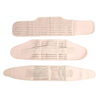 3 in 1 Postpartum Recovery Bauchgurt Wrap Frauen Atmungsaktiver Bauch Taille Becken Stützband Gürtel