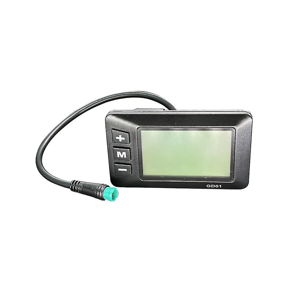 Lcd Gd01 Lcd Meter, Bicycle Lithium Conversion Accessories 36v48v Waterproof Plug